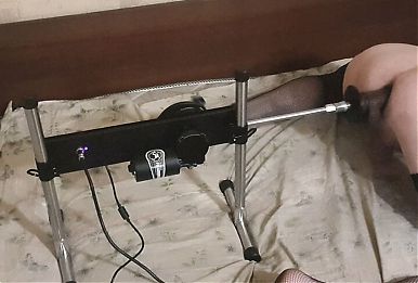 Sissy cd anal solo fucking machine