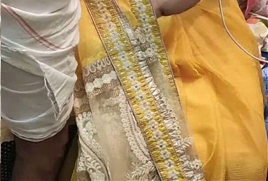 Sari with hot girl friend lovely figar 