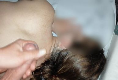 Bulgarian cumshot face and hair